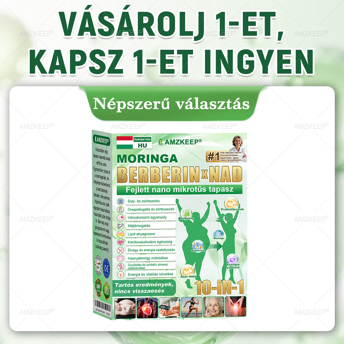 🎉𝐀𝐌𝐙𝐊𝐄𝐄𝐏® 𝟏𝟎 𝐚𝐳 𝟏-𝐛𝐞𝐧 𝐍𝐚𝐧𝐨 𝐌𝐢𝐤𝐫𝐨𝐭ű𝐬 𝐓𝐚𝐩𝐚𝐬𝐳 𝐌𝐨𝐫𝐢𝐧𝐠á𝐯𝐚𝐥, 𝐁𝐞𝐫𝐛𝐞𝐫𝐢𝐧𝐧𝐞𝐥 é𝐬 𝐍𝐀𝐃+ 𝐭á𝐦𝐨𝐠𝐚𝐭á𝐬𝐬𝐚𝐥 – 𝐄𝐠𝐲𝐬𝐳𝐞𝐫ű 𝐧𝐚𝐩𝐢 𝐡𝐚𝐬𝐳𝐧á𝐥𝐚𝐭, 𝐥á𝐭𝐡𝐚𝐭ó 𝐞𝐫𝐞𝐝𝐦é𝐧𝐲𝐞𝐤